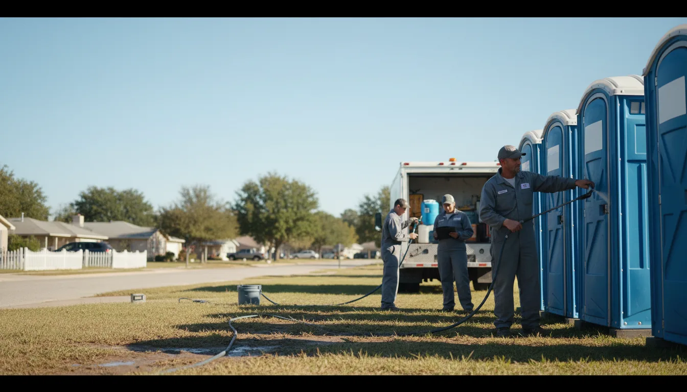Long-Term Portable Toilet Rental in Safford, AL near me